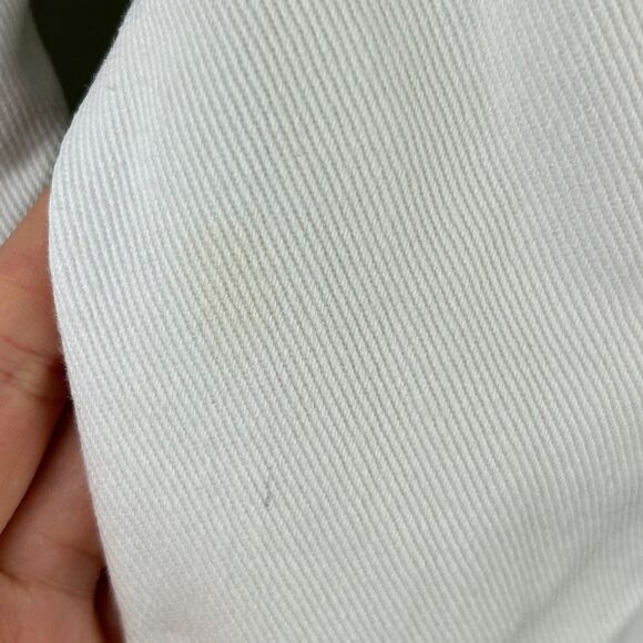 BDG Urban Outfitters High Rise Mom Jeans Distressed White Denim Tapered Leg 27 - Picture 12 of 16